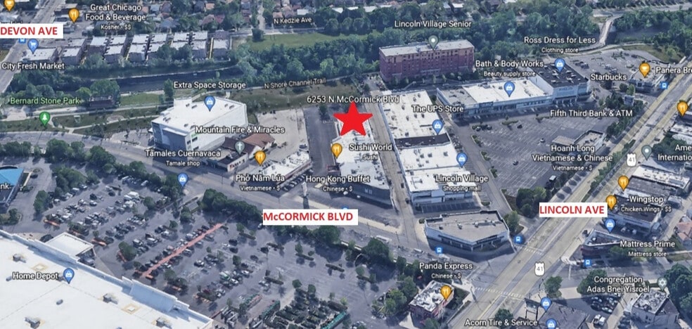 6249-6257 N McCormick Rd, Chicago, IL à louer - Photo du bâtiment - Image 2 de 10