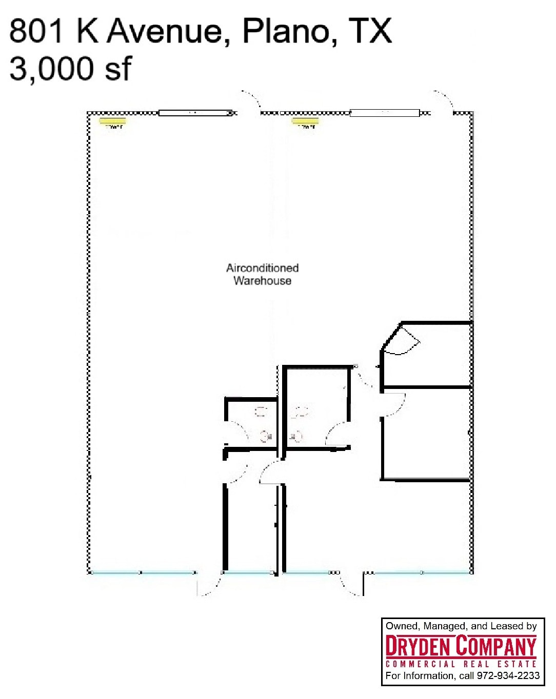 801 K Ave, Plano, TX for lease Interior Photo- Image 1 of 1