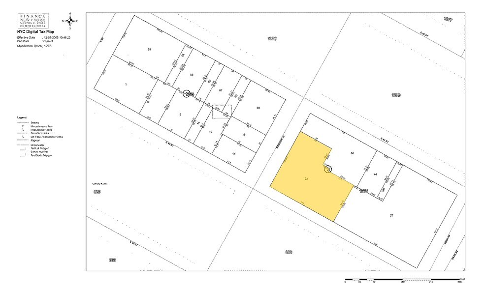 285 Madison Ave, New York, NY for lease - Plat Map - Image 2 of 6