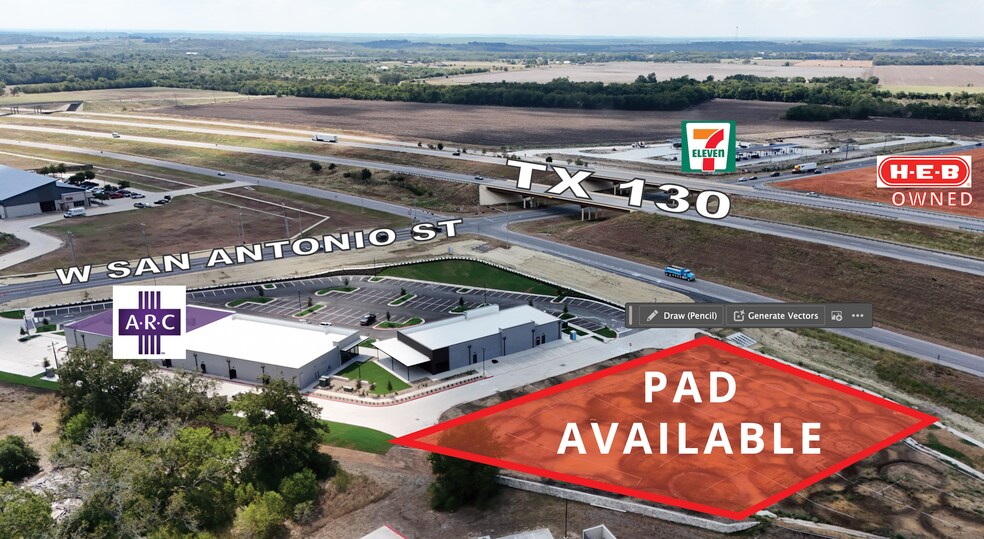 Lockhart Pad Site, Lockhart, TX à vendre - Photo du bâtiment - Image 1 de 3