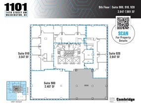 1101 14th St NW, Washington, DC for lease Floor Plan- Image 1 of 1