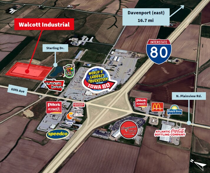 510 Sterling Dr, Walcott, IA for lease - Building Photo - Image 2 of 26