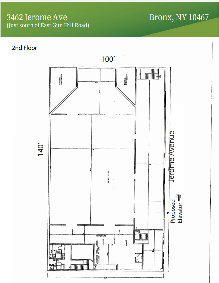 3448-3464 Jerome Ave, Bronx, NY for lease Floor Plan- Image 1 of 1