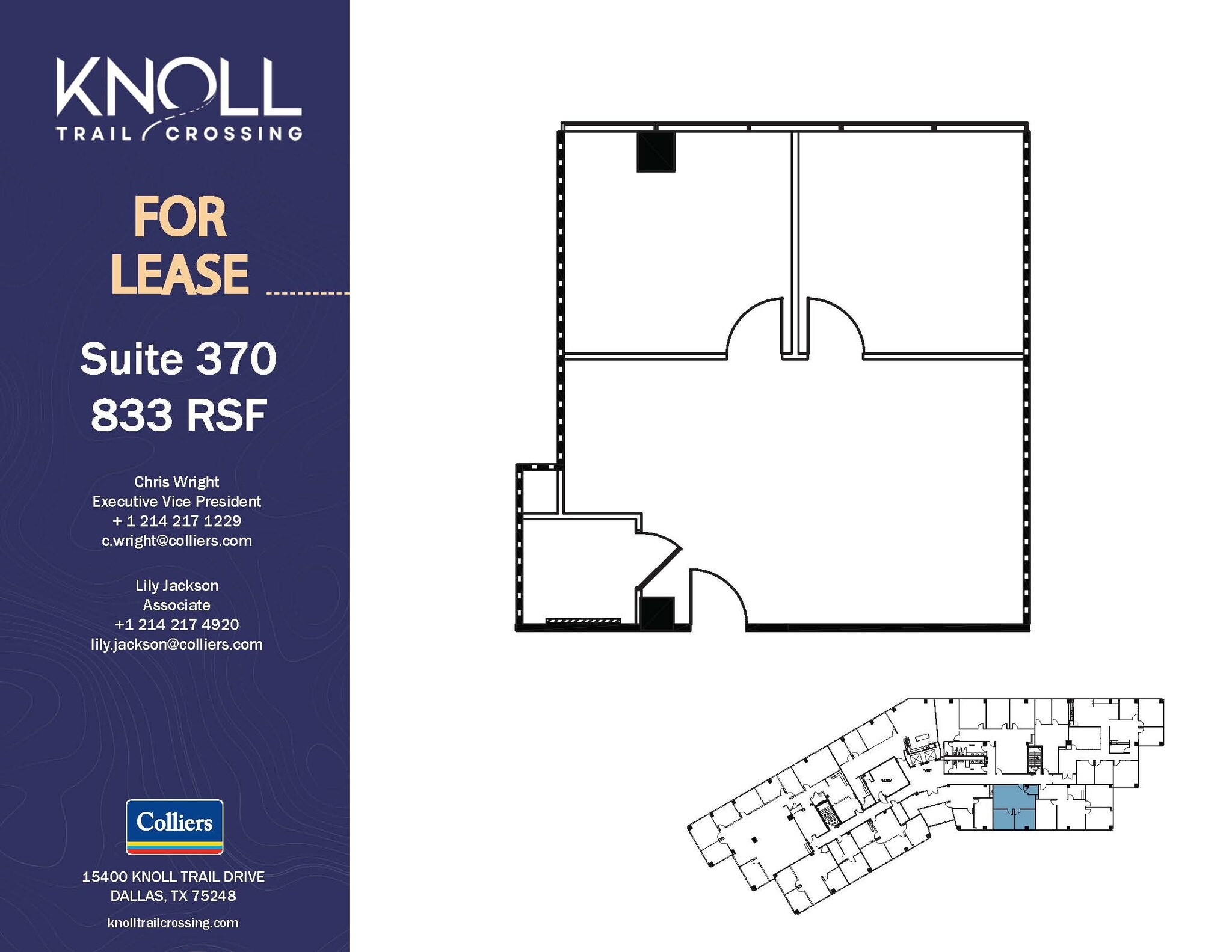 15400 Knoll Trail Dr, Dallas, TX for sale Floor Plan- Image 1 of 1