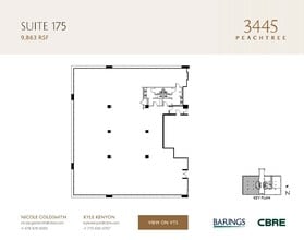 3445 Peachtree Rd NE, Atlanta, GA for lease Floor Plan- Image 1 of 1