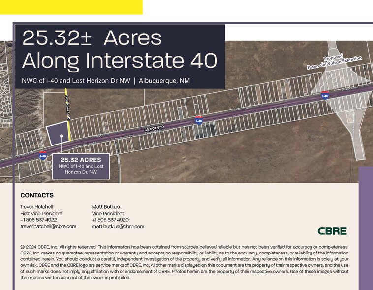 I-40, Albuquerque, NM for sale - Primary Photo - Image 1 of 4