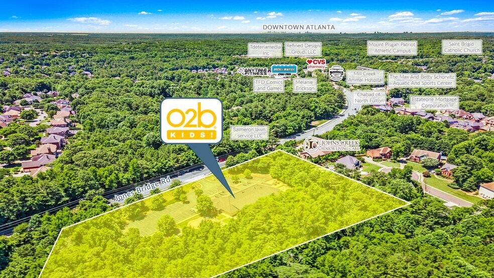 10240 Jones Bridge Rd, Alpharetta, GA à vendre - Photo du bâtiment - Image 3 de 7