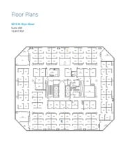 8410 W Bryn Mawr Ave, Chicago, IL à louer Plan d’étage- Image 1 de 1