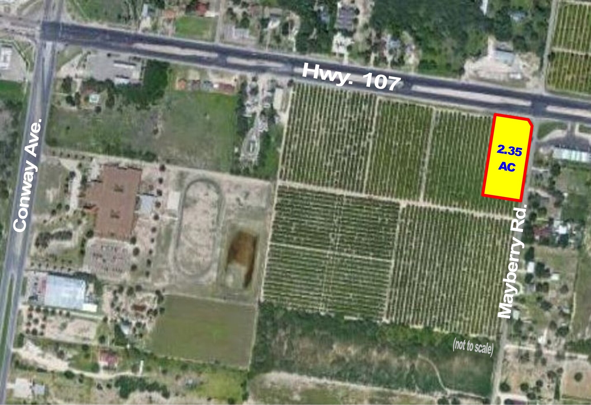 Highway 107 & Mayberry Rd, Mission, TX for sale Building Photo- Image 1 of 5