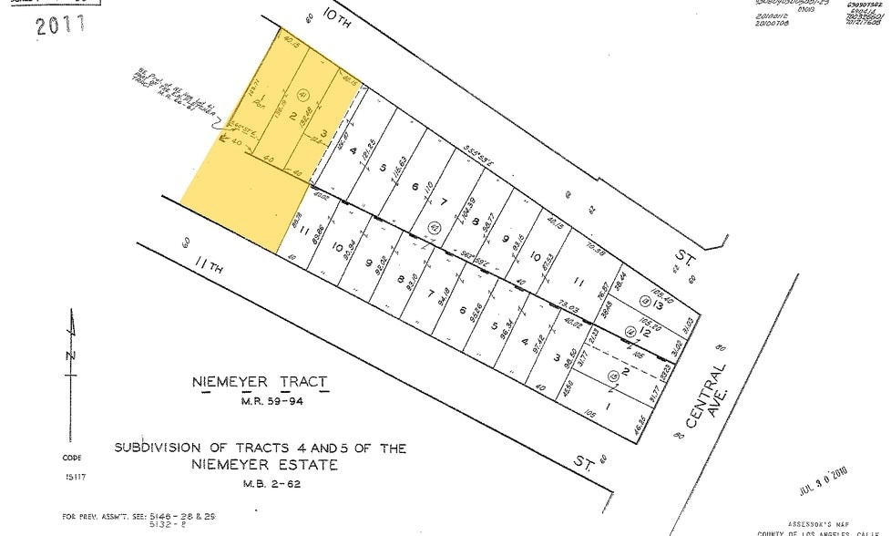 1010 E 10th St, Los Angeles, CA for sale - Plat Map - Image 3 of 3