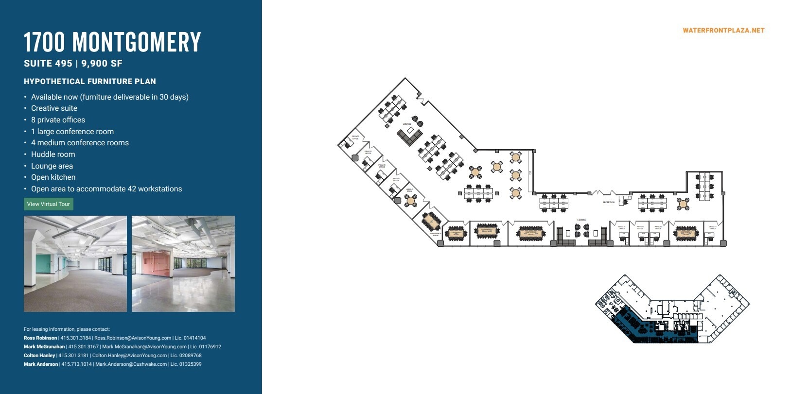 1700 Montgomery St, San Francisco, CA for lease Floor Plan- Image 1 of 1