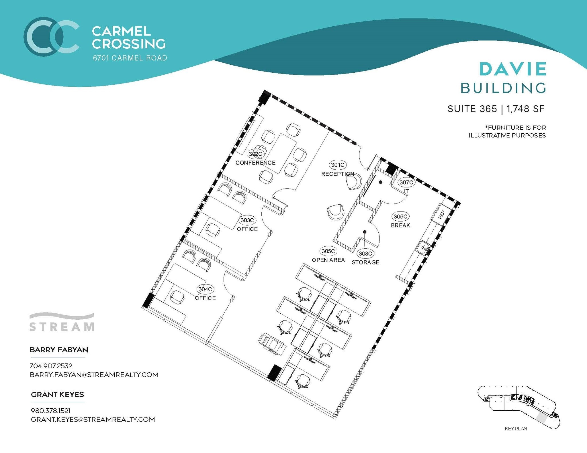 6701 Carmel Rd, Charlotte, NC for lease Floor Plan- Image 1 of 1