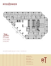 500 N Akard St, Dallas, TX for lease Floor Plan- Image 1 of 1