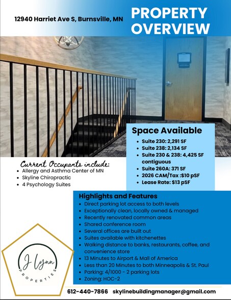 12940 Harriet Ave S, Burnsville, MN à louer - Photo du bâtiment - Image 3 de 19