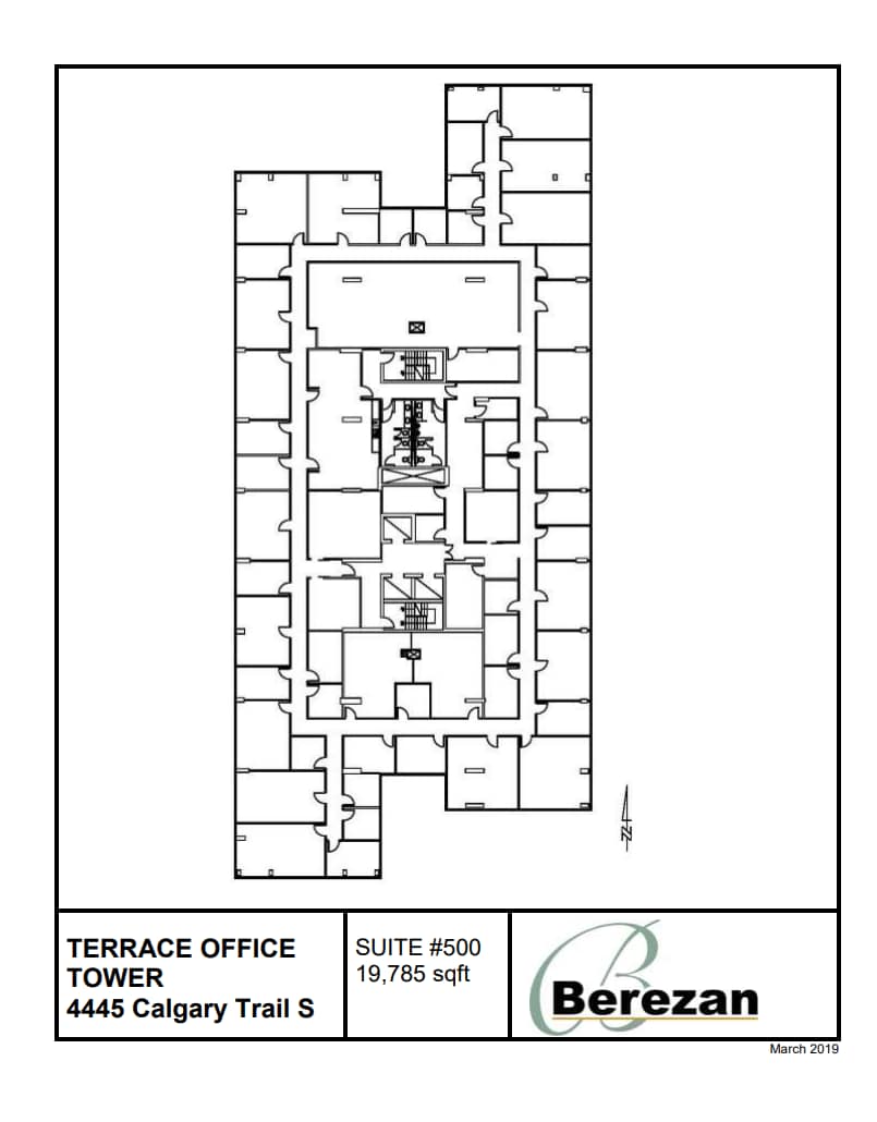 4445 Calgary Trl, Edmonton, AB à louer Plan d’étage- Image 1 de 1