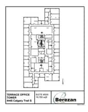 4445 Calgary Trl, Edmonton, AB à louer Plan d’étage- Image 1 de 1