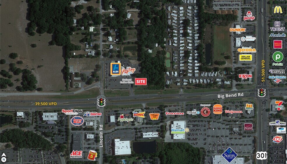 10238 Big Bend Rd, Riverview, FL for lease - Building Photo - Image 1 of 2
