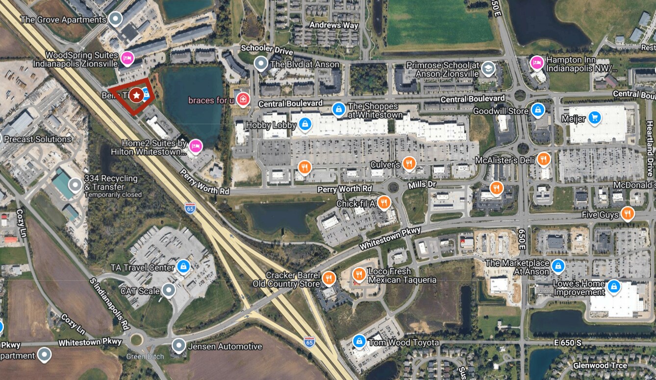 6009 Perry Worth Rd, Whitestown, IN à vendre Photo principale- Image 1 de 4