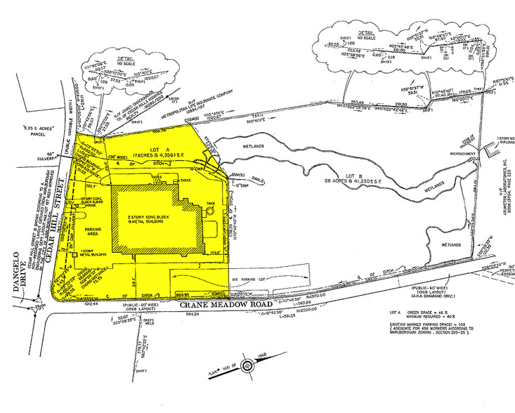 445 Simarano Dr, Marlborough, MA à louer - Plan cadastral - Image 2 de 8