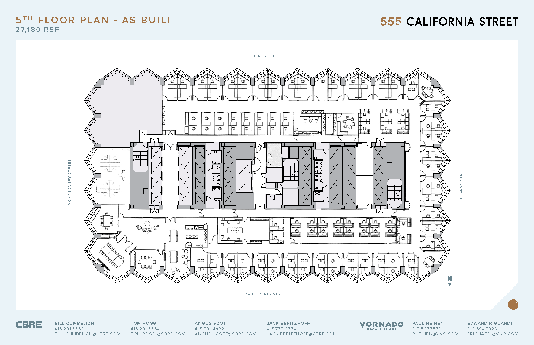 555 California St, San Francisco, CA for lease Floor Plan- Image 1 of 1
