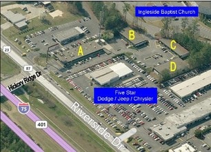 3040 Riverside Dr, Macon-Bibb, GA - Aerial  map view