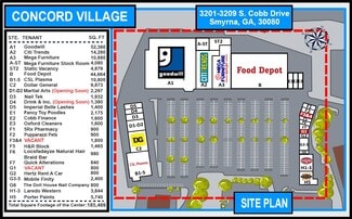 More details for 3201-3209 S Cobb Dr, Smyrna, GA - Retail for Lease