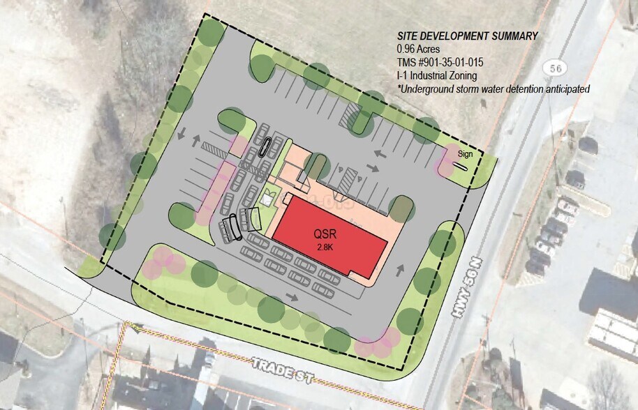 12819 Highway 56, Clinton, SC à louer - Plan de site - Image 3 de 8