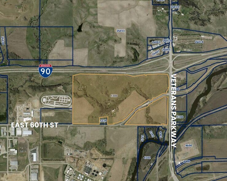 5300 E 60th St N, Sioux Falls, SD à vendre - Aérien - Image 3 de 3