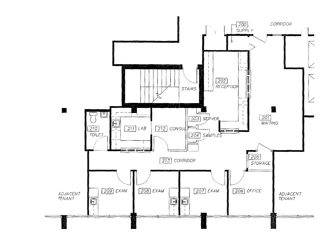 3905 National Dr, Burtonsville, MD à louer Plan d’étage- Image 1 de 1