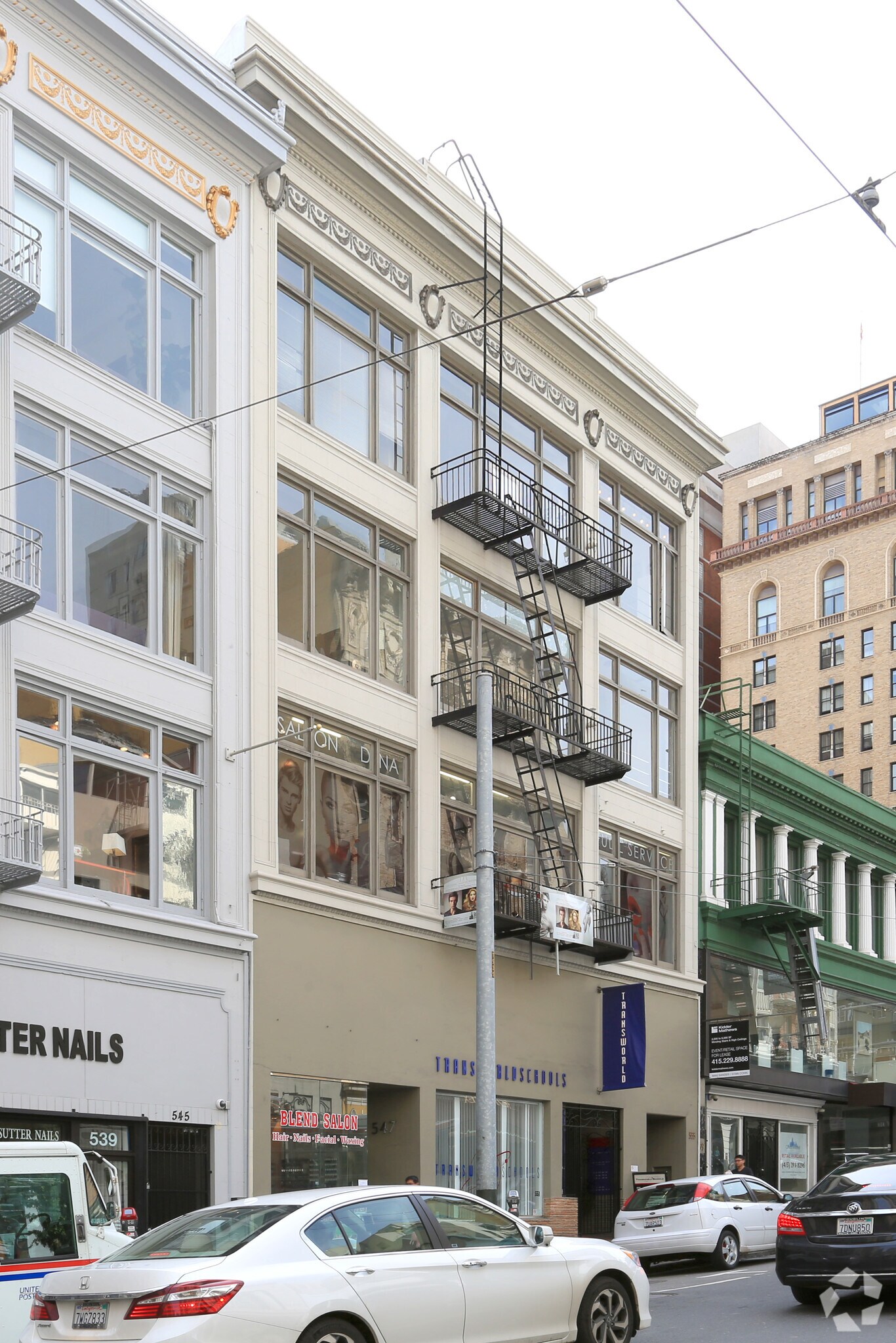 547-555 Sutter St, San Francisco, CA à louer Photo du bâtiment- Image 1 de 9