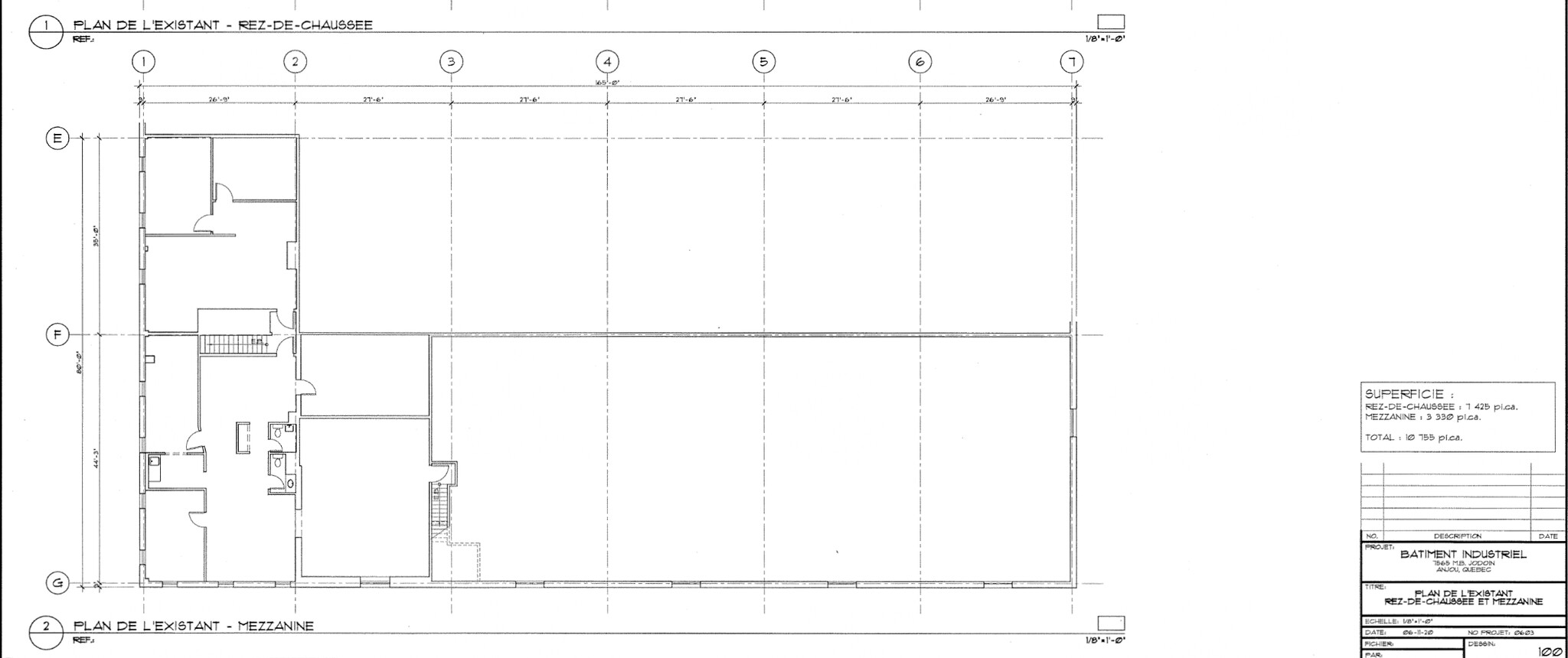 7535-7565 Av M.-B.-Jodoin, Montréal, QC for lease Floor Plan- Image 1 of 1