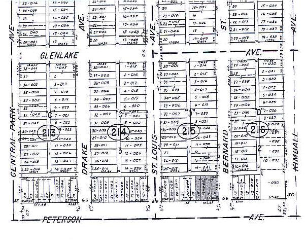 3434 W Peterson Ave, Chicago, IL à vendre - Plan cadastral - Image 1 de 1