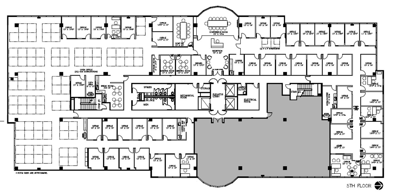 2805 Dallas Pkwy, Plano, TX à louer Plan d  tage- Image 1 de 10