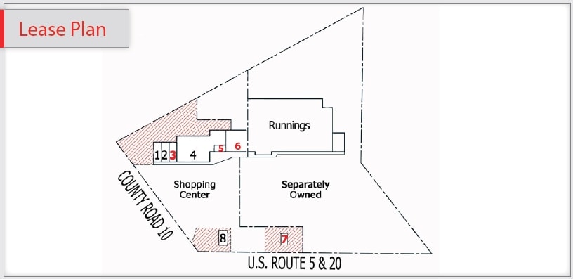 3191 County Road 10, Canandaigua, NY for lease Site Plan- Image 1 of 1