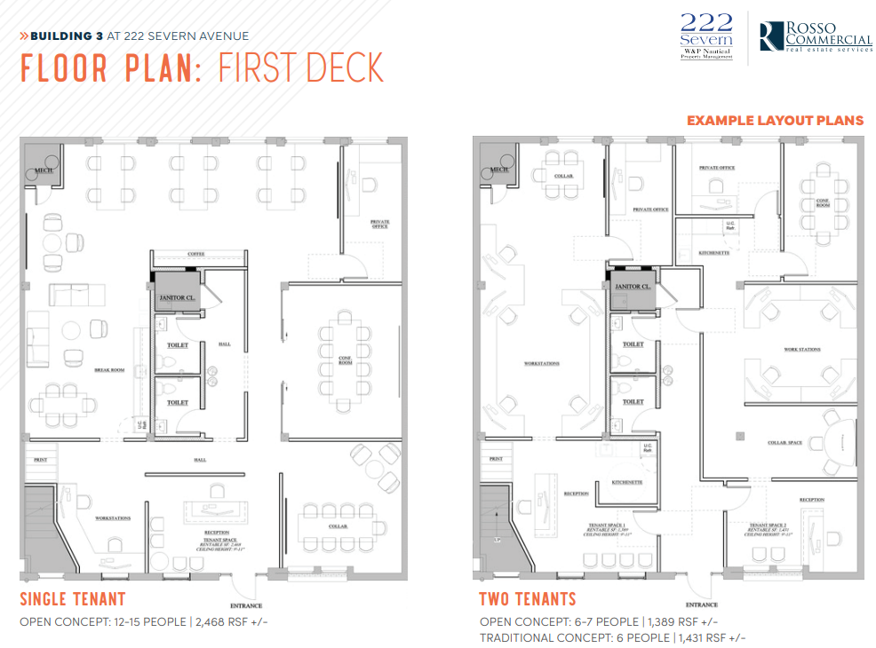 222 Severn Ave, Annapolis, MD for lease Floor Plan- Image 1 of 1