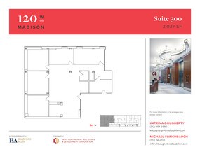 120 W Madison St, Chicago, IL à louer Plan d’étage- Image 1 de 3