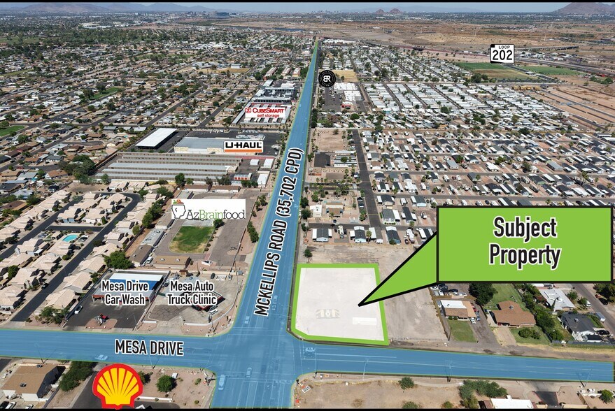 NWC Mesa Dr & McKellips Rd, Mesa, AZ à vendre - Photo du bâtiment - Image 1 de 5