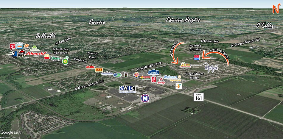 N Green Mount Rd, Shiloh, IL à vendre - Photo du bâtiment - Image 2 de 4