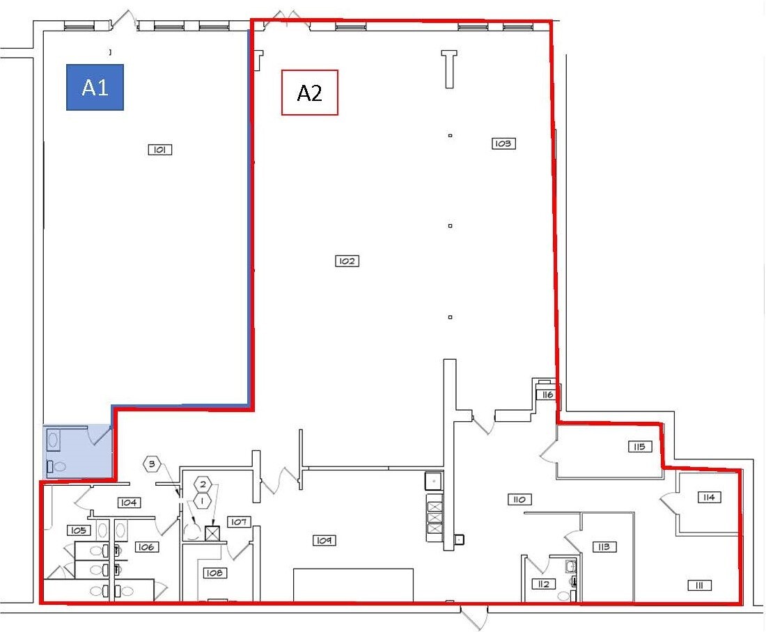 670-742 W National Rd, Vandalia, OH à louer Plan d  tage- Image 1 de 1