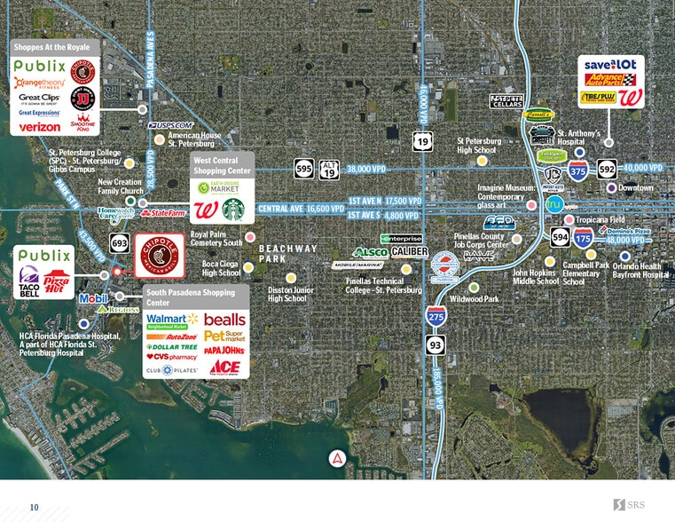 900 Pasadena Ave S, Saint Petersburg, FL for sale - Aerial - Image 3 of 6