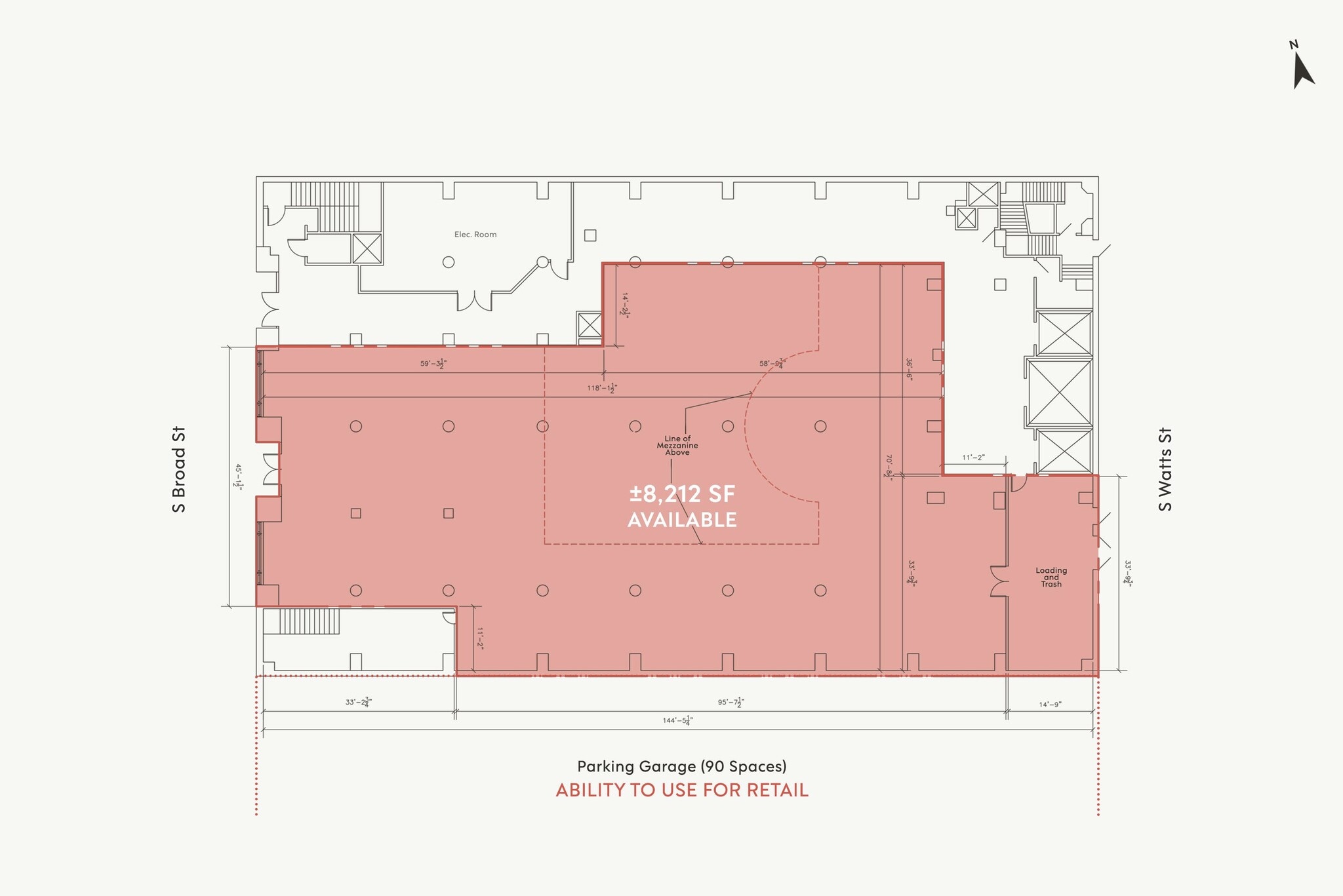 335-335 S Broad St, Philadelphia, PA à louer Plan de site- Image 1 de 2