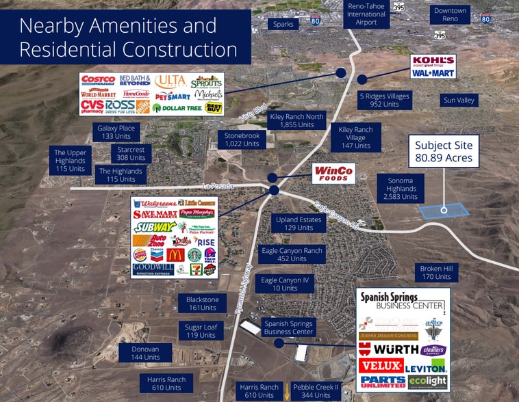 Eagle Canyon Rd, Sparks, NV for sale - Building Photo - Image 2 of 4