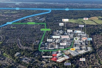 Electron Way, Eastleigh, HAM - AÉRIEN  Vue de la carte - Image1