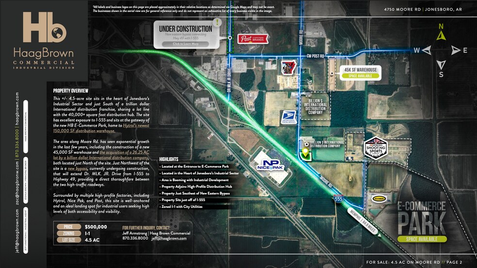3750 Moore Rd., Jonesboro, AR à vendre - Photo du bâtiment - Image 2 de 4