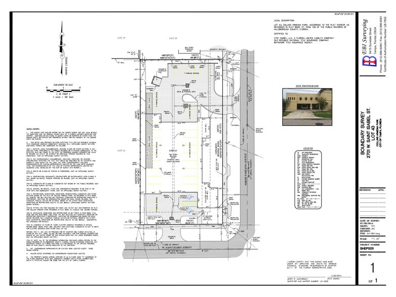 2701 W St Isabel St, Tampa, FL à vendre - Plan de site - Image 2 de 46