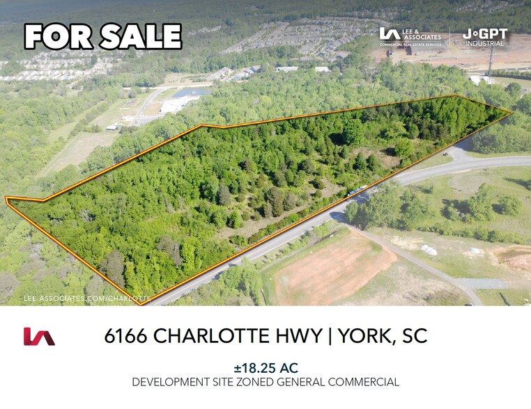 6166 Charlotte Hwy, York, SC à vendre - Photo du bâtiment - Image 1 de 8