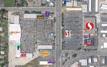 4100-4120 Manzanita Ave, Carmichael, CA - AERIAL  map view