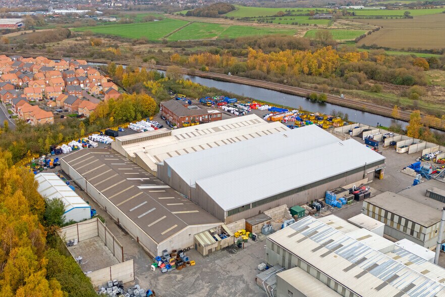 Wharf Rd, Mexborough à vendre - Aérien - Image 2 de 4