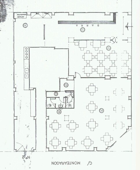 Commerce de détail dans Zaragoza, Zaragoza à louer - Plan d’étage - Image 2 de 2
