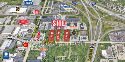 4914 Richmond, Warrensville Heights, OH - Aerial  map view - Image1